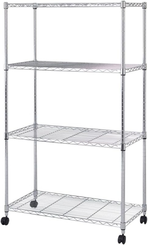 ドウシシャ(DOSHISHA) ルミナス スチールラック 幅90cm 4段 ルミナスカジュアル EL25-90154