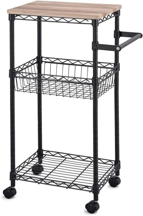 アイリスオーヤマ(IRIS OHYAMA) スチールラック 幅41cm カラーメタルラック ワゴン CMM-WG4084