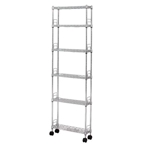 アイリスオーヤマ(IRIS OHYAMA) スチールラック スリム 幅15cm メタルラック 6段 MK-1514N