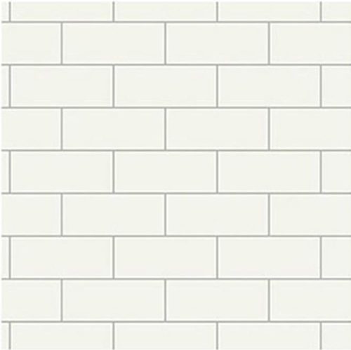 ケイララ レンガタイル柄の貼ってはがせる壁紙シール のり付きクロス hdc-433