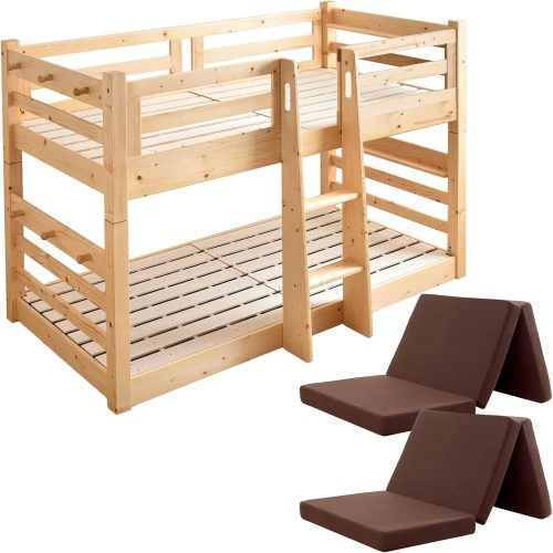 タンスのゲン 二段ベッド マットレスセット 49601080