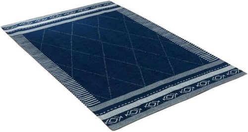 ニトリ(NITORI) ジャガード織りラグ ジオダイヤ 7225403