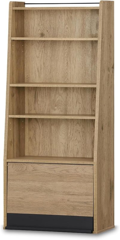 アイリスオーヤマ(IRIS OHYAMA) アイアンウッドマガジンラック IWMG-5R