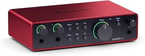 フォーカスライト(Focusrite) オーディオインターフェイス Scarlett 2i2 4th Gen