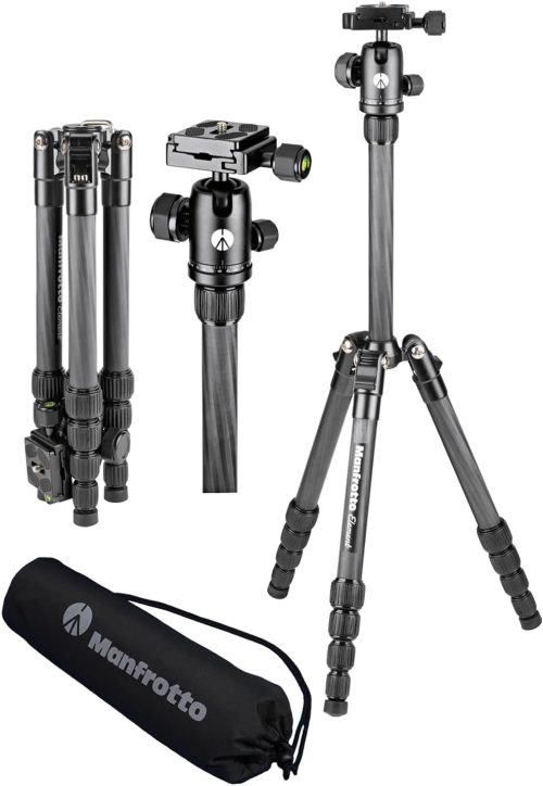 マンフロット(Manfrotto) Elementトラベル三脚 スモール カーボン MKELES5CF-BH