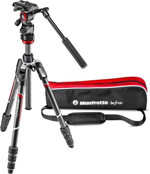 マンフロット(Manfrotto) befree live カーボンT三脚ビデオ雲台キット MVKBFRTC-LIVE