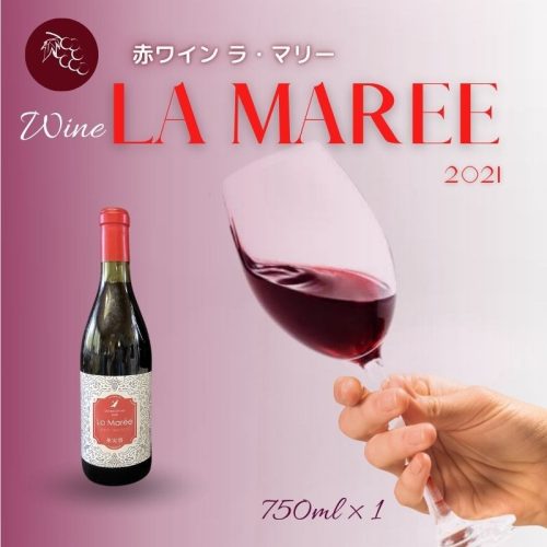 新潟県糸魚川市 赤ワイン ラ・マリー2021