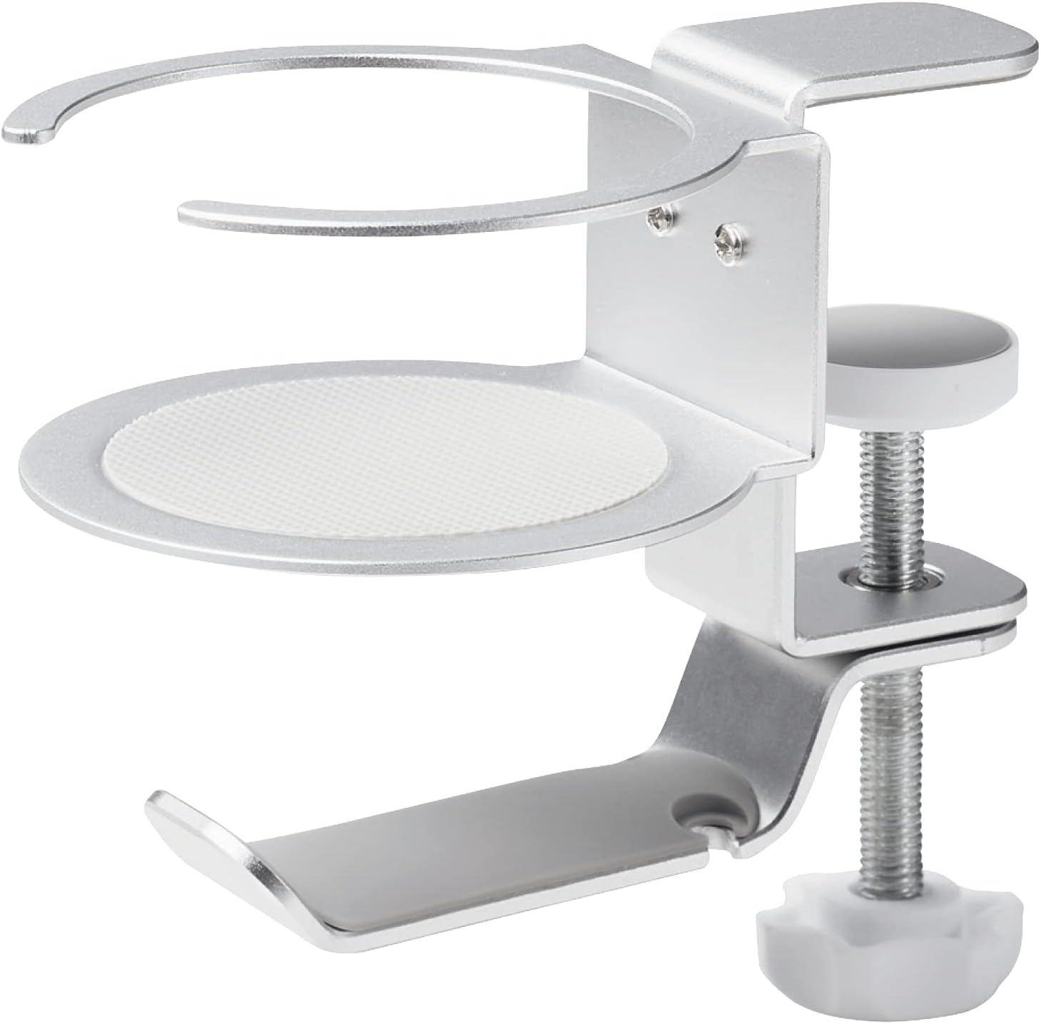 エレコム(ELECOM) ドリンクホルダー付き 机裏収納ヘッドホンスタンド HP-DSDSKDSV