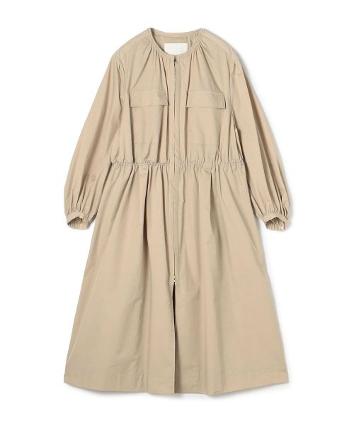 ボールジィ(BALLSEY) ライトタフタ ジップアップロングコート