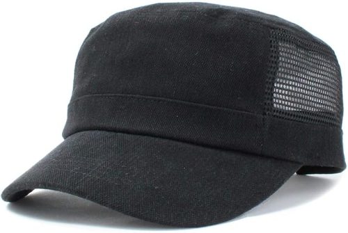 ベーシックエンチ(Basiquenti) サイドパネルメッシュ コットン ワークキャップ