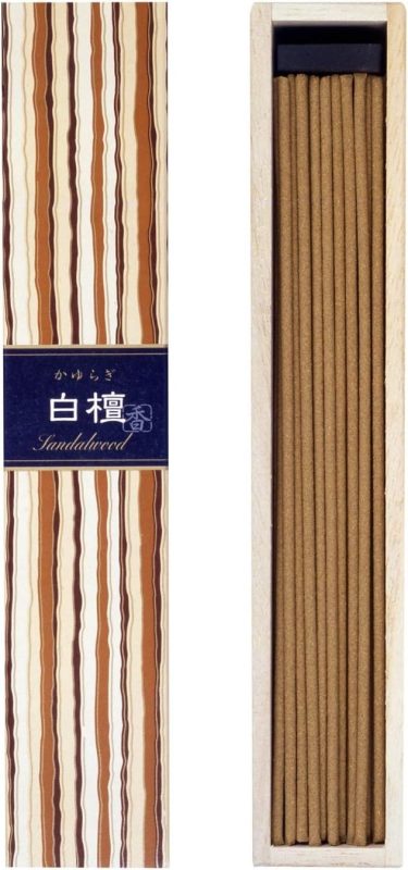 日本香堂(NIPPON KODO) お香 かゆらぎ 白檀 スティック40本入 38405