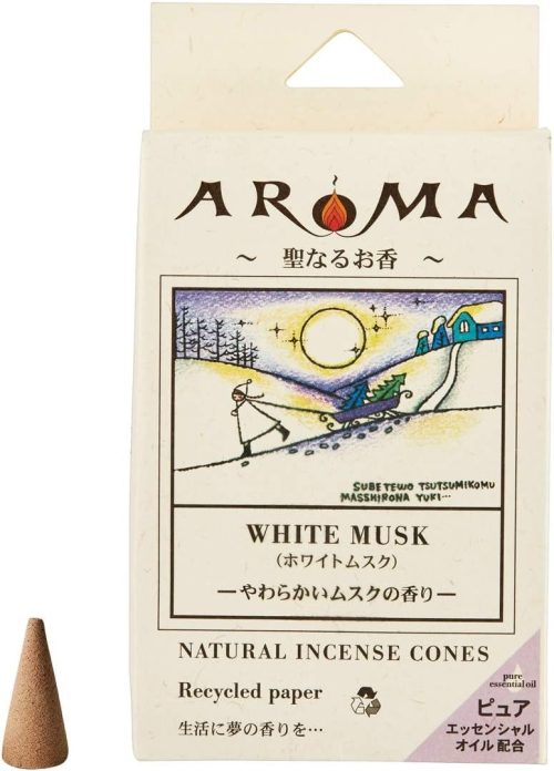 グローバルプロダクトプランニング(GLOBAL PRODUCTPLANNING) アロマ香 コーンタイプ ホワイトムスク 002-01-012