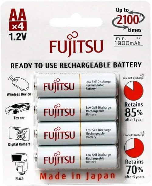 富士通(FUJITSU) ニッケル水素電池 単3形 4個パック HR-3UTC