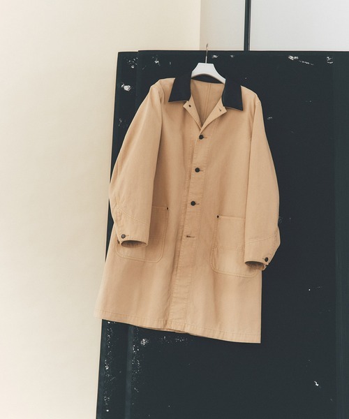 アダムエロペ(ADAM ET ROPE') フェード ダック ショップコート