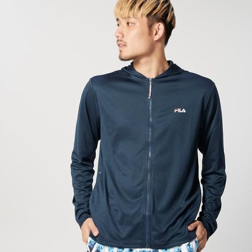 フィラ(FILA) メッシュ無地UVパーカー メンズ