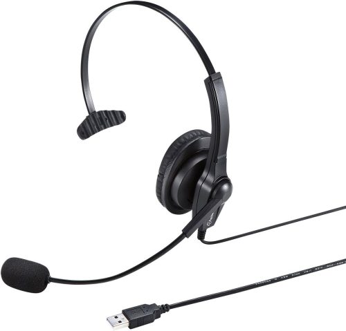 サンワサプライ(SANWA SUPPLY) USBヘッドセット MM-HSU03