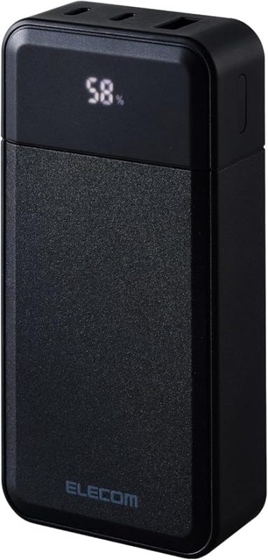 エレコム(ELECOM) 残量が見える高出力モバイルバッテリー EC-C23L