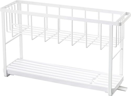 山崎実業 タワー スリムスリーウェイ水切りワイヤーバスケット 2段 5070