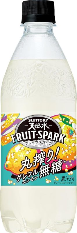サントリー(SUNTORY) サントリー天然水 FRUIT–SPARK グレフル&レモン