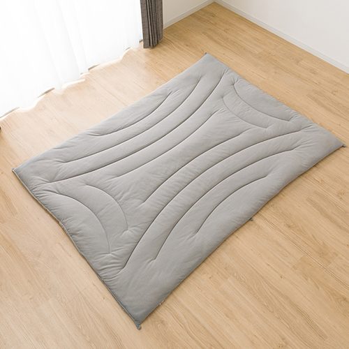 ニトリ(NITORI) カバーなしで使える温度調整掛ふとん シングル GY K2423 S 2115100014999