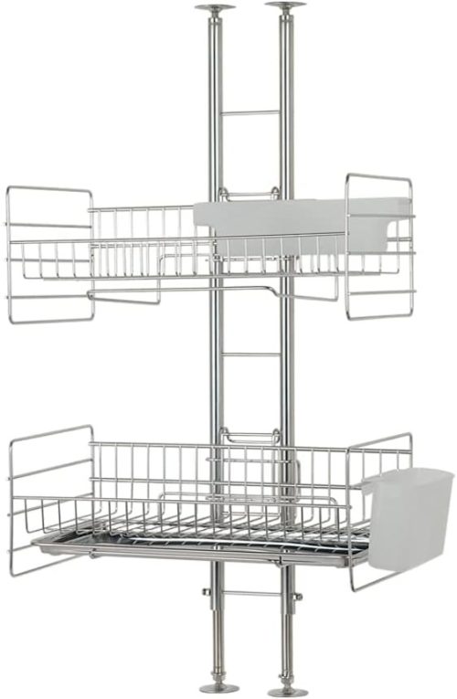 ビーワーススタイル 流れる引っ掛け突っ張り水切り SB-130058