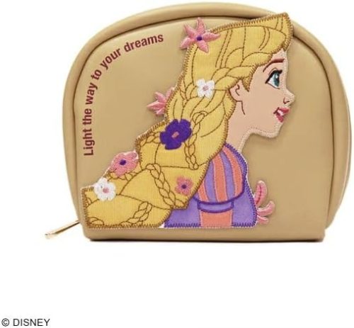 アコモデ(ACCOMMODE) DISNEY COLLECTION ラプンツェル パッチワークコスメポーチ ベージュ