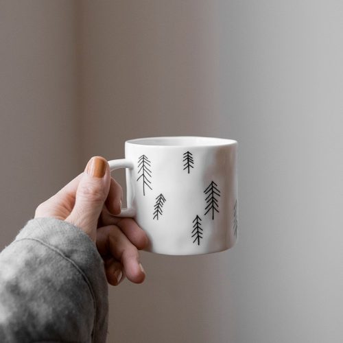 ファインリトルデイ(Fine Little Day) TALL CUP WITH EAR WHITE