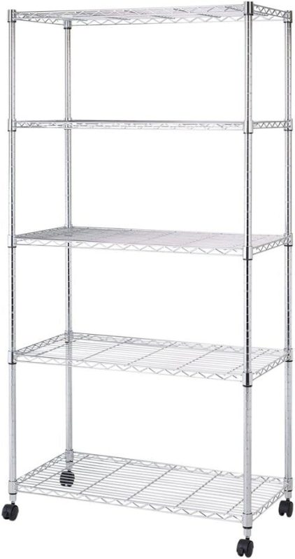 ドウシシャ(DOSHISHA) スチールラック 幅90cm 5段 ルミナスカジュアル EL25-90185