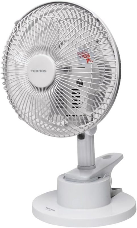 テクノス(TEKNOS) 18cm卓上扇・クリップ扇 2WAY CI-2184