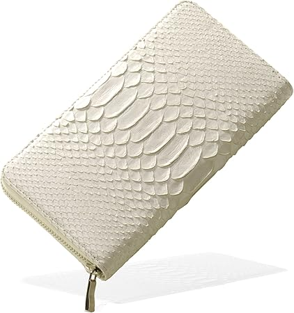 三京商会(Sankyo Shokai) HALEINE ダイヤモンドパイソン ラウンドファスナー 長財布