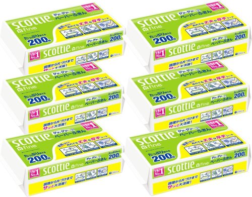 日本製紙クレシア(NIPPON PAPER CRECIA) スコッティ ファイン ペーパーふきん サッとサッと