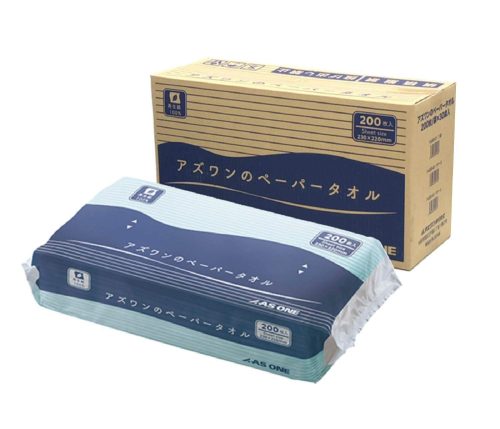 アズワン(AS ONE) アズワンのペーパータオル 1袋 200枚入 7-6200