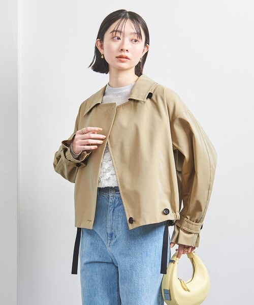 ユナイテッドアローズ(UNITED ARROWS) ボリューム ショート トレンチコート