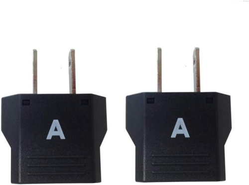 カシムラ 海外用変換プラグ Aタイプ 2個セット NTI-155