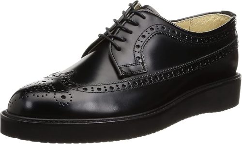 ハルタ(HARUTA) ウィングチップポストマンタイプシューズ