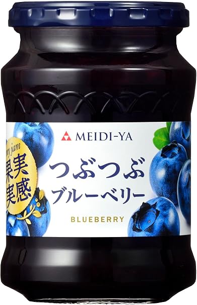 明治屋 果実実感ジャム つぶつぶブルーベリージャム