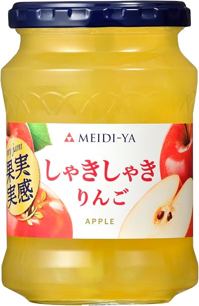 明治屋 果実実感ジャム しゃきしゃきリンゴジャム