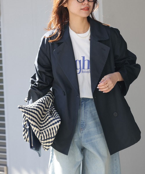 ジャーナルスタンダードレリューム(JOURNAL STANDARD relume) ハーフトレンチコート