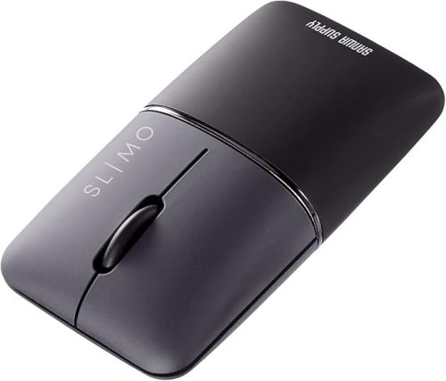 サンワサプライ(SANWA SUPPLY) 静音BluetoothブルーLEDマウス SLIMO MA-BBS310