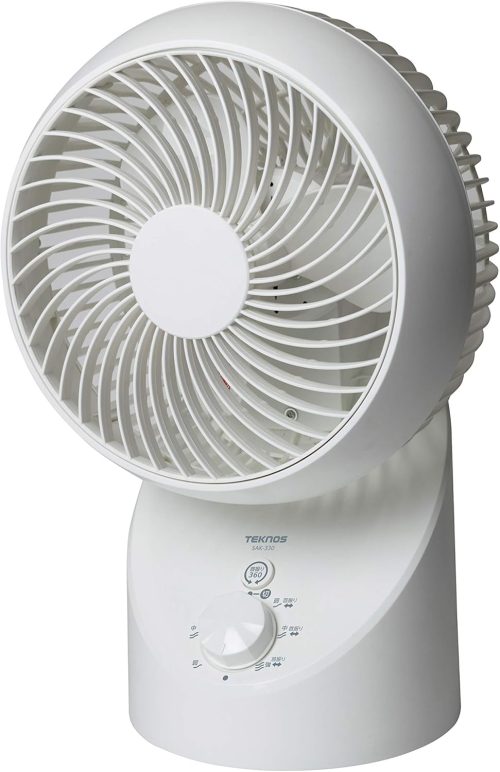 テクノス(TEKNOS) 18cmサーキュレーター3D首振り SAK-330