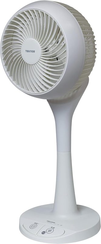 テクノス(TEKNOS) 18cm 360° 3D首振りリビングサーキュレーター KIS-5180