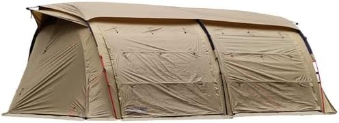 クイックキャンプ(QUICKCAMP) 2ルームトンネルテント クーヴァ qc-kurve