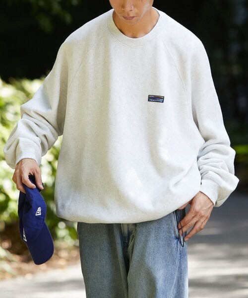 フリークスストア(FREAK'S STORE) ビッグシルエット ロゴワンポイント ラグランスリーブ スピンドル スウェット