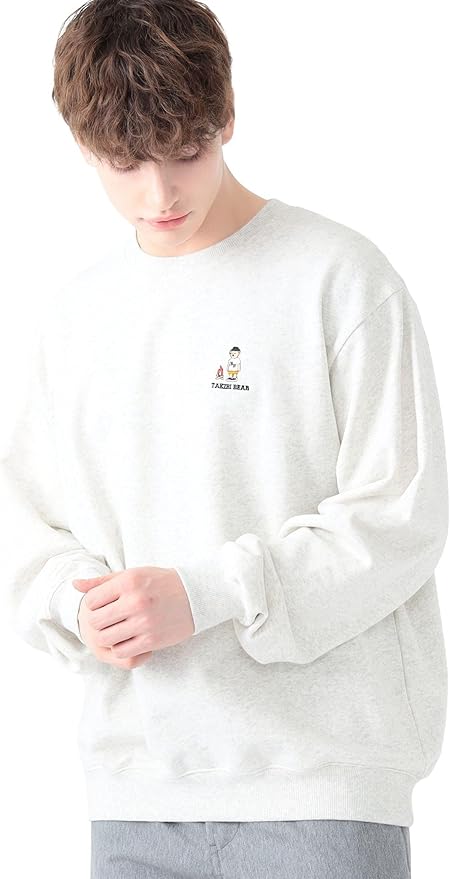 ビームスハート(BEAMS HEART) タキビ ベアー ビッグ スウェット