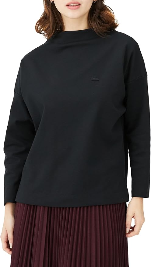 ラコステ(LACOSTE) ボトルネックミラノリブプルオーバー