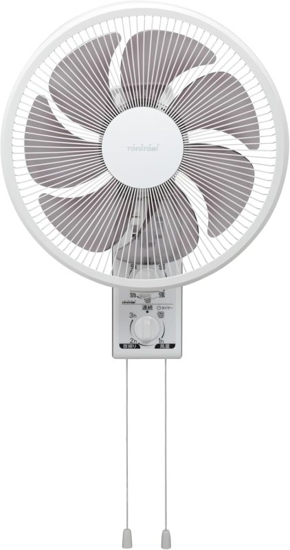 トヨトミ(TOYOTOMI) 30cm壁掛扇 ACモーター FW-3024