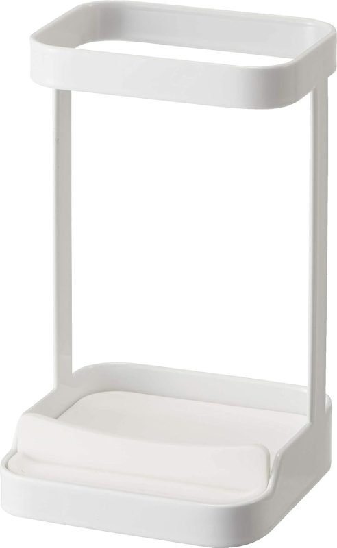 山崎実業 耐熱トレー付きヘアーアイロンスタンド タワー 5062