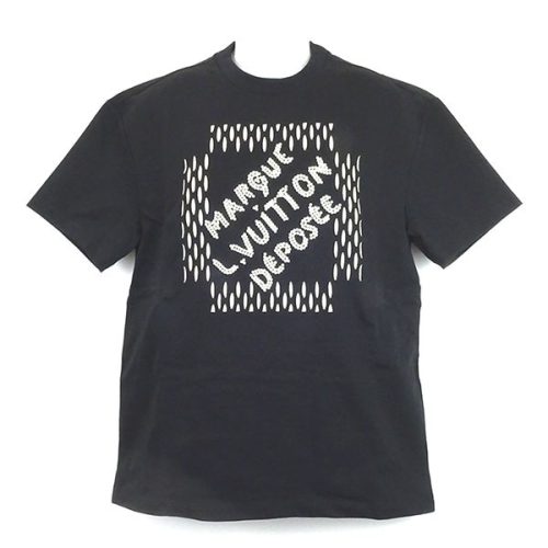 ルイ・ヴィトン(LOUIS VUITTON) エンブロイダードシグネチャーコットンTシャツ