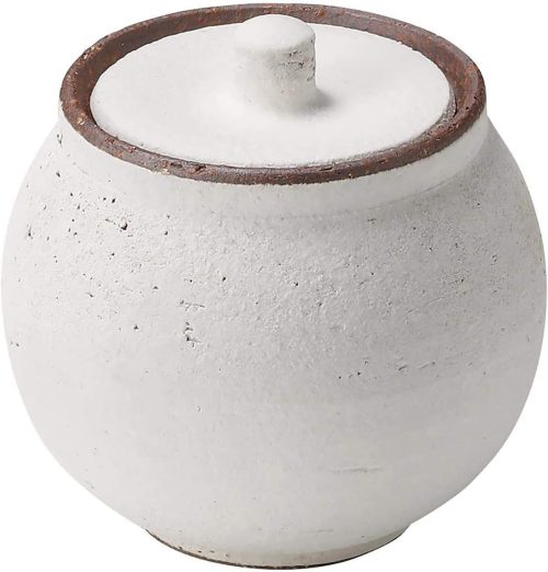 丸伊製陶 へちもん 塩壺 小