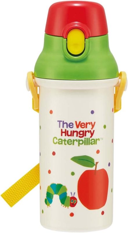 スケーター(skater) 抗菌直飲プラボトル 480ml はらぺこあおむし 58812-9-PSB5SANAG